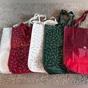 Lululemon Holiday Limited Edition Large Reusable Shopping Bag